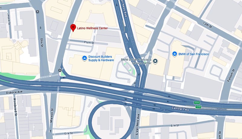 Latino Wellness Center — 1663 Mission St #400