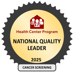 2025 HRSA National Quality Leader — Cancer Screening