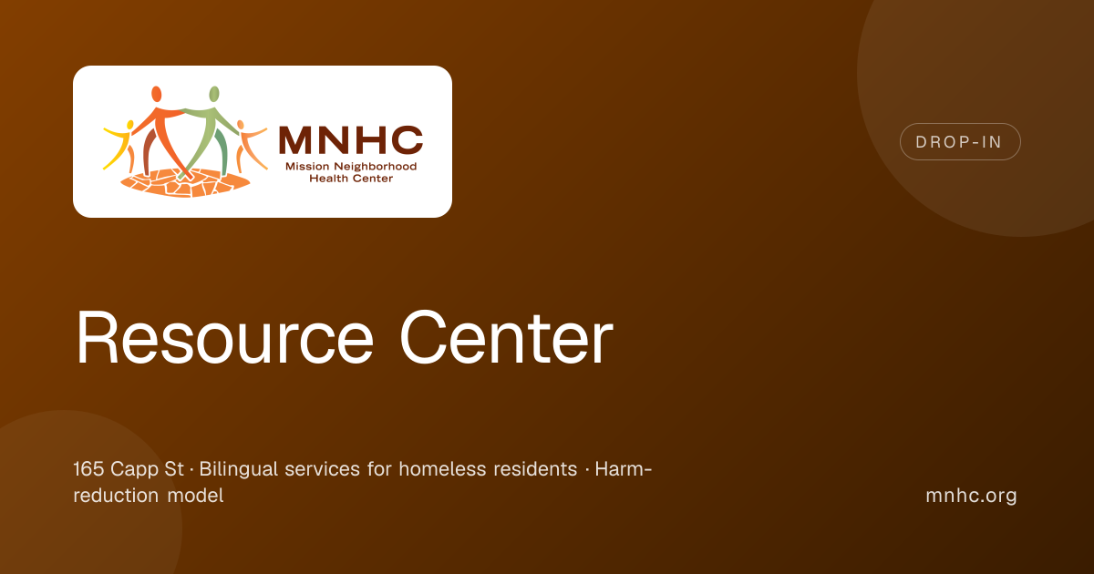 Resource Center | Mission Neighborhood Health Center