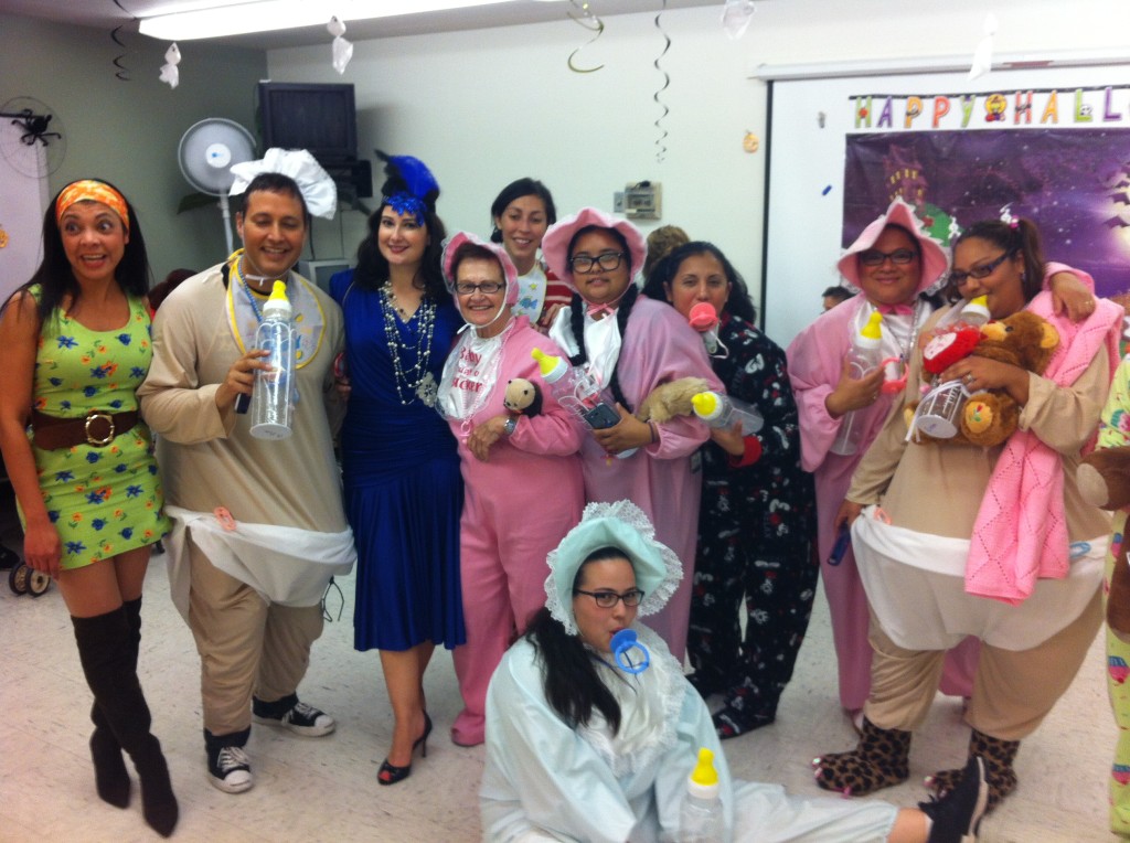 Pediatrics team dresses up for Halloween! Mission Neighborhood Health